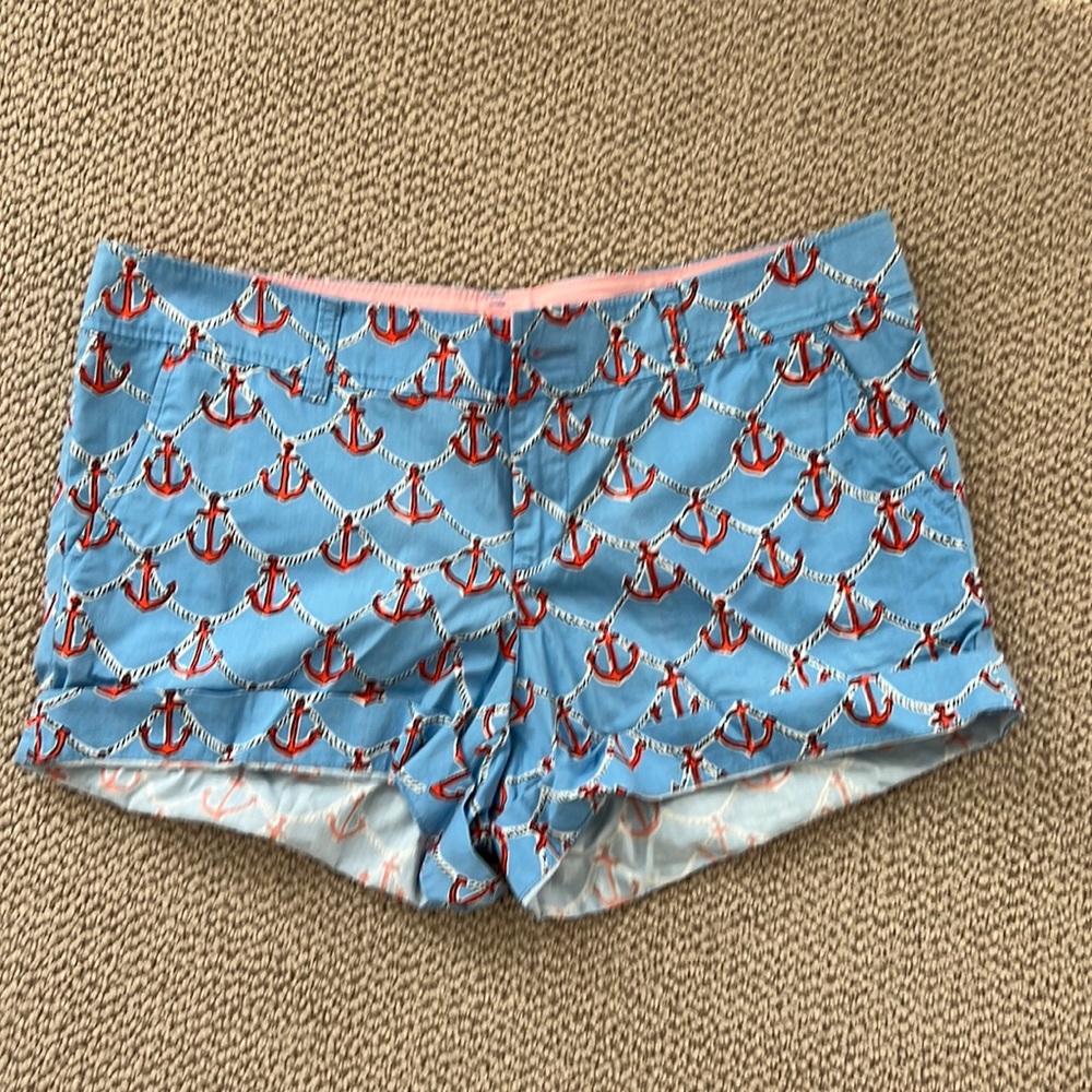 Anchor print Lilly Pulitzer “Callahan” Shorts Size 10
